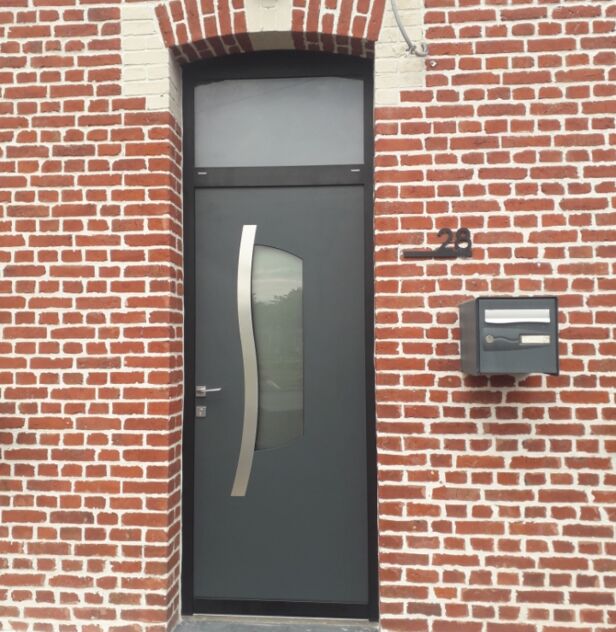 Porte Contemporaine Aluminium